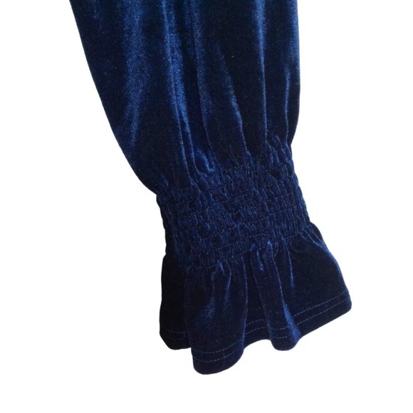 Blue Velvet Long Sleeve Wrap Dress 2XL *NWT* - Picture 6 of 6